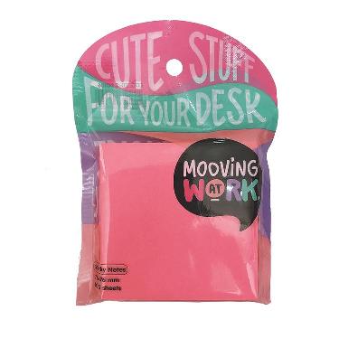 Nota Adhesiva Mooving x 5 de 76x76mm 100 Hojas Art.2112100106