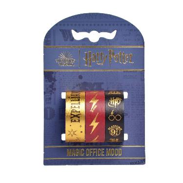 Cinta Decorativa Washi Tape Mooving Cinta Harry Potter Blister x 3 ART.2222110102.
