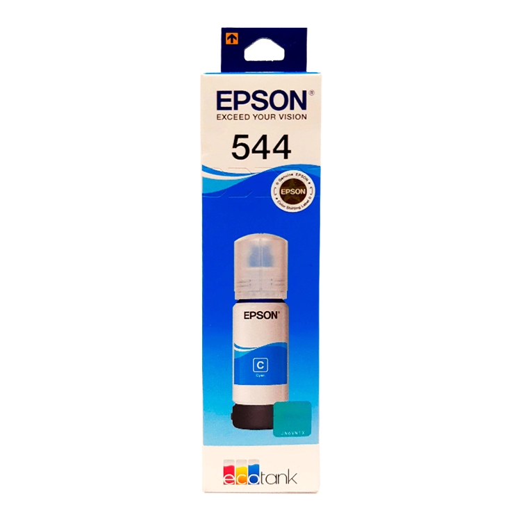 Tinta Epson T 544 Cyan 65 ml. Para L3110-l1110-l3150-l5190 ART.T544220-AL