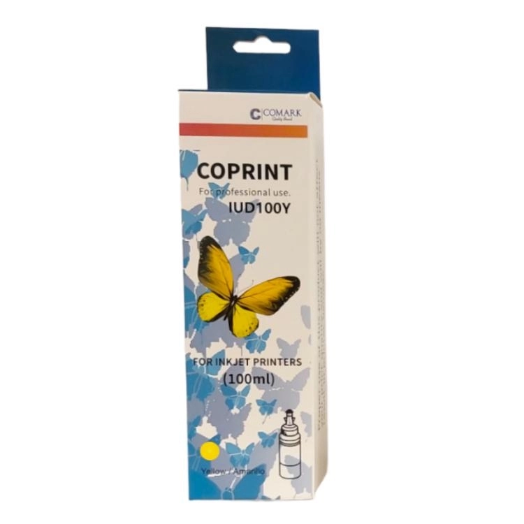 Tinta Universal Coprint 100 ml Amarilla ART.COTU100MLYE