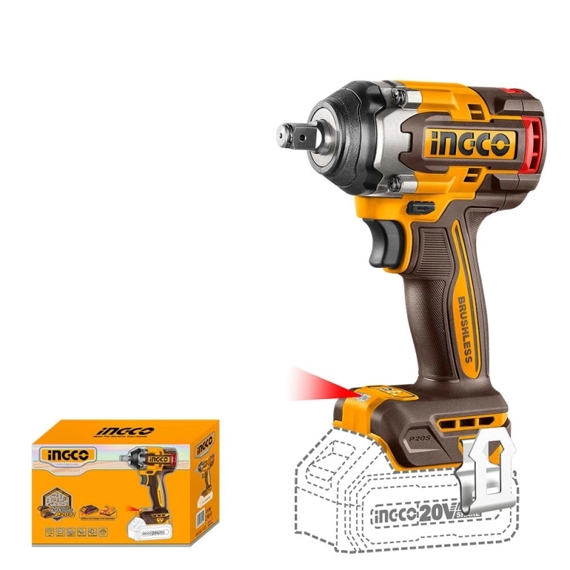 Llave de Impacto INGCO 500nm 20v