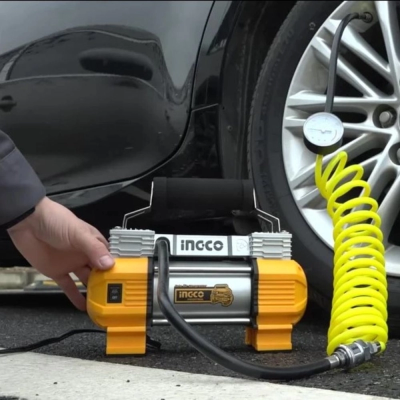 Compresor de Aire Inalámbrico 12V 18AMP 10BAR