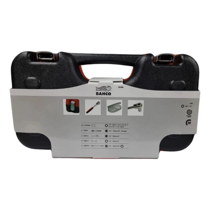 Juego de Bocallaves BAHCO S106 1/2 POR 106 Piezas