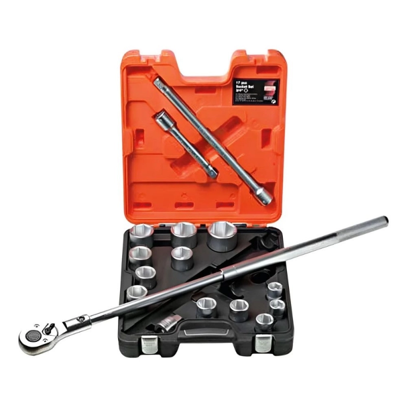 Juego de Bocallaves BAHCO SLX17 3/4 - 17 Piezas