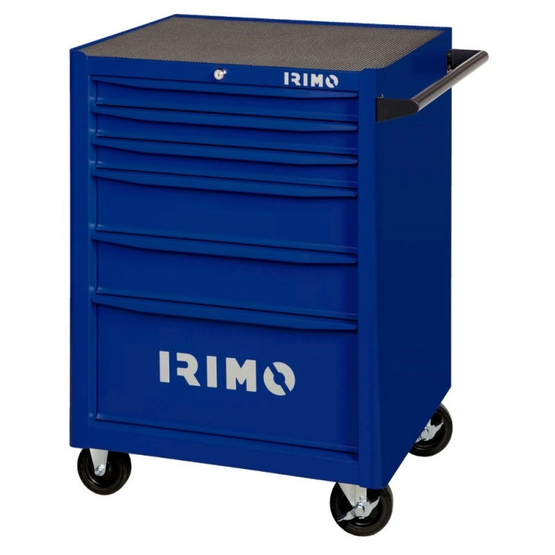 Carro de Herramientas IRIMO con 6 cajones de 26" equipado con 206 Piezas
