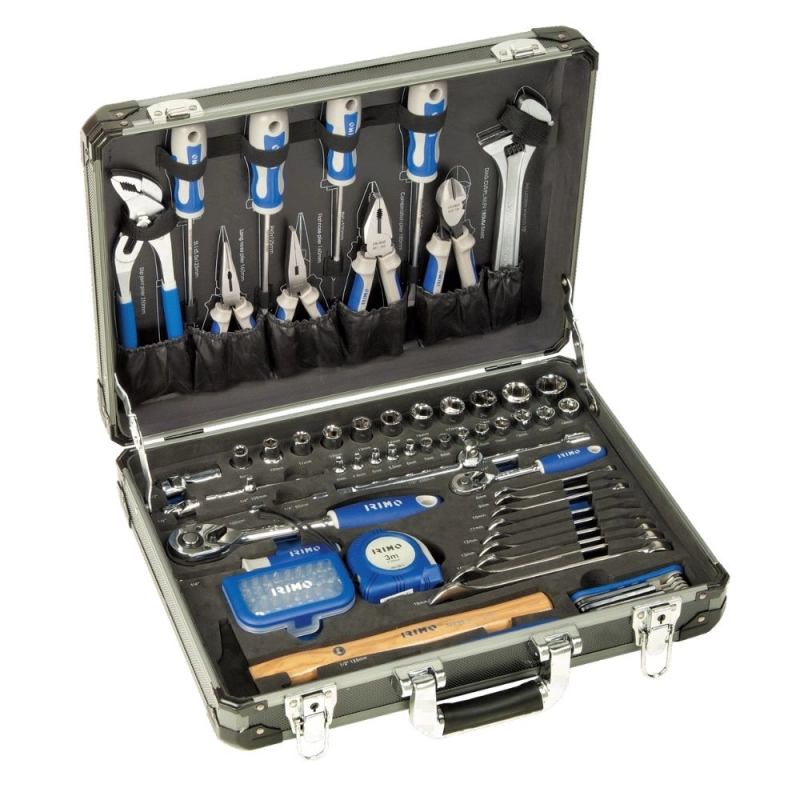Caja de Herramientas de Aluminio IRIMO con 97 herramientas