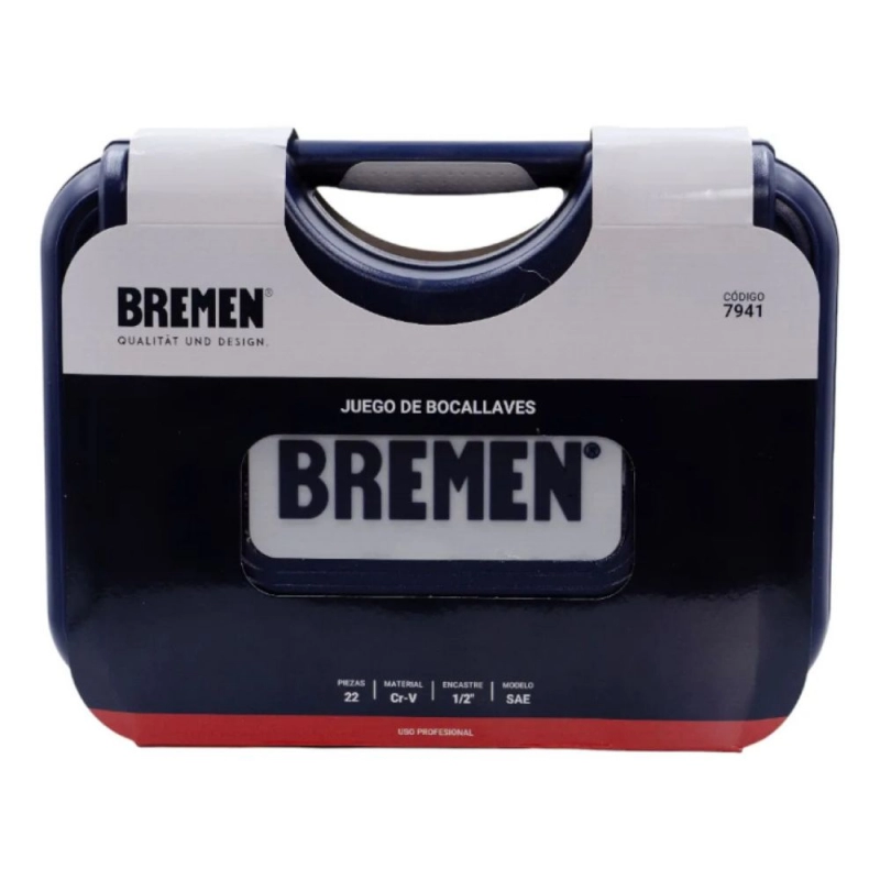 Juego de Bocallaves BREMEN 7941 1/2 - 22 Piezas