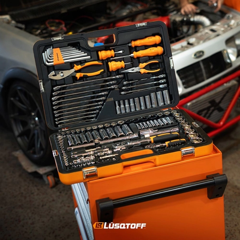 Set y Juego de Herramientas LUSQTOFF RACING 150 Piezas