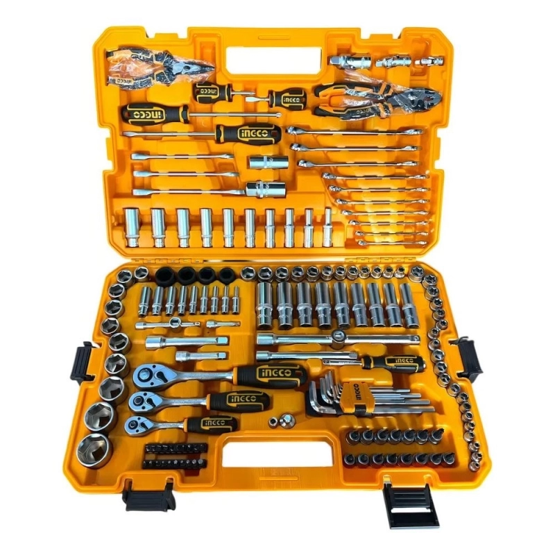 Juego de Herramientas Combinadas INGCO 156 Piezas