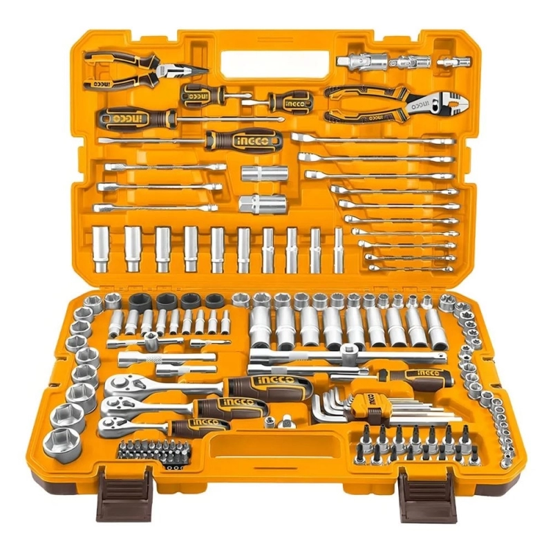 Juego de Herramientas Combinadas INGCO 156 Piezas