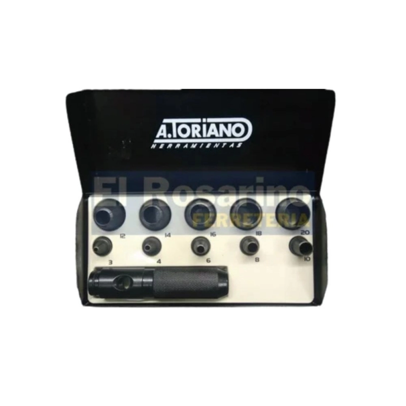 Juego sde Sacabocados N 1 TORIANO 10 Piezas