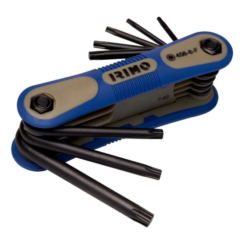 Juego de Llaves Torx Plegable IRIMO 9 Piezas