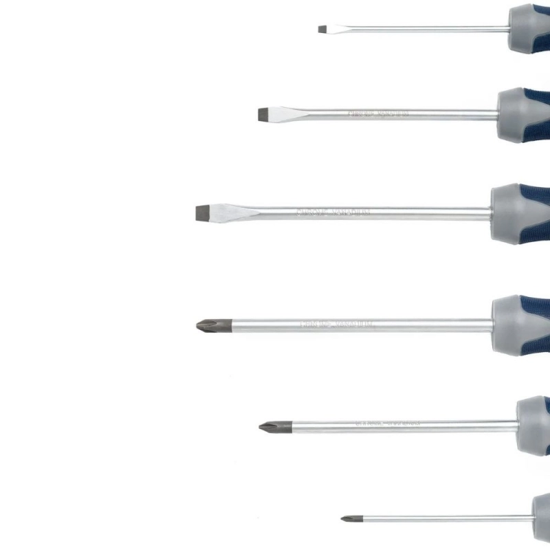 Juego de Destornilladores Mango Goma BREMEN 6 Piezas