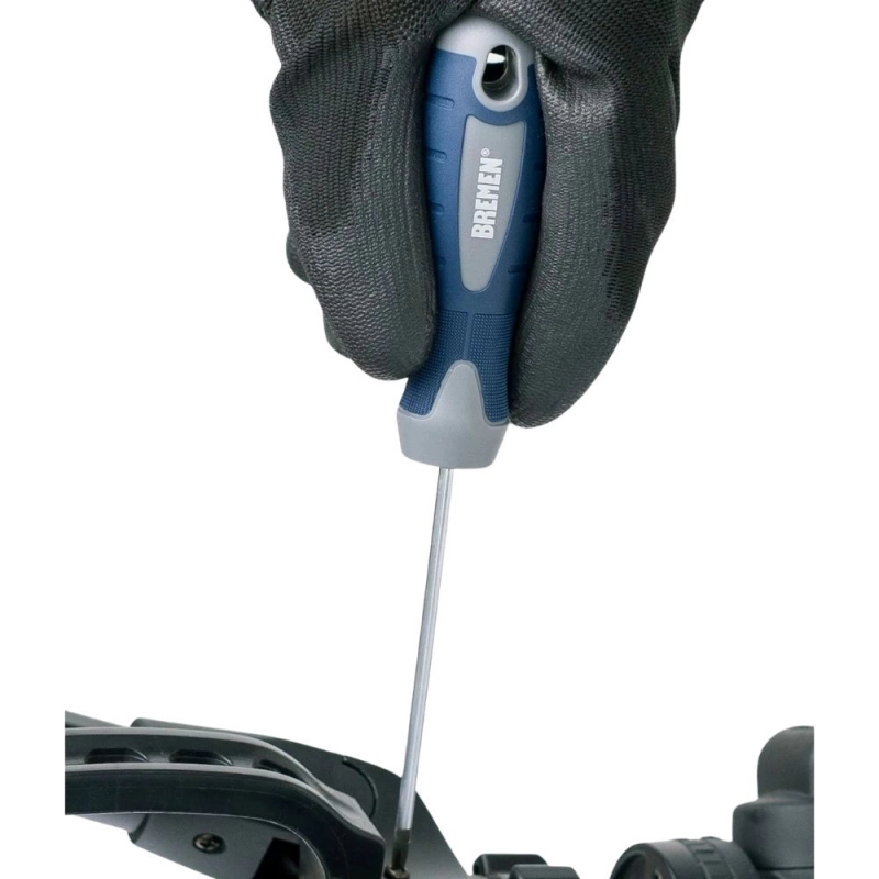 Juego de Destornilladores Mango Goma BREMEN 6 Piezas