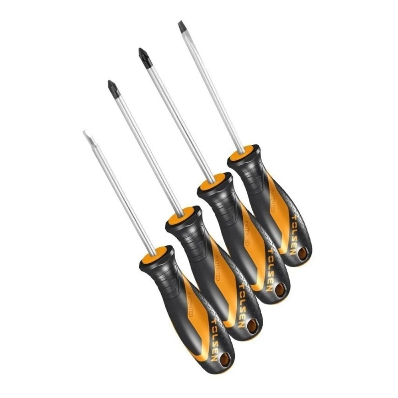 Juego de Destornilladores TOLSEN 4 Piezas