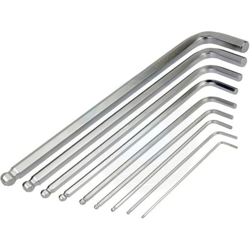 Juego de Llaves Hexagonales Punta BolaTOLSEN 9 Piezas