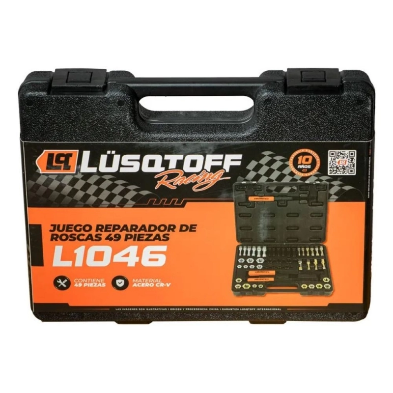 Juego Reparador de Roscas LUSQTOFF 49 Piezas