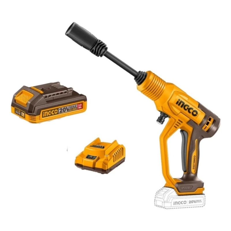 Hidrolavadora Inalámbrica INGCO CPWLI20362-4 24.8 Bar