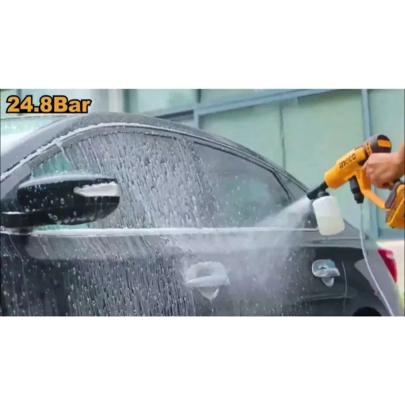 Hidrolavadora Inalámbrica INGCO CPWLI20362-4 24.8 Bar