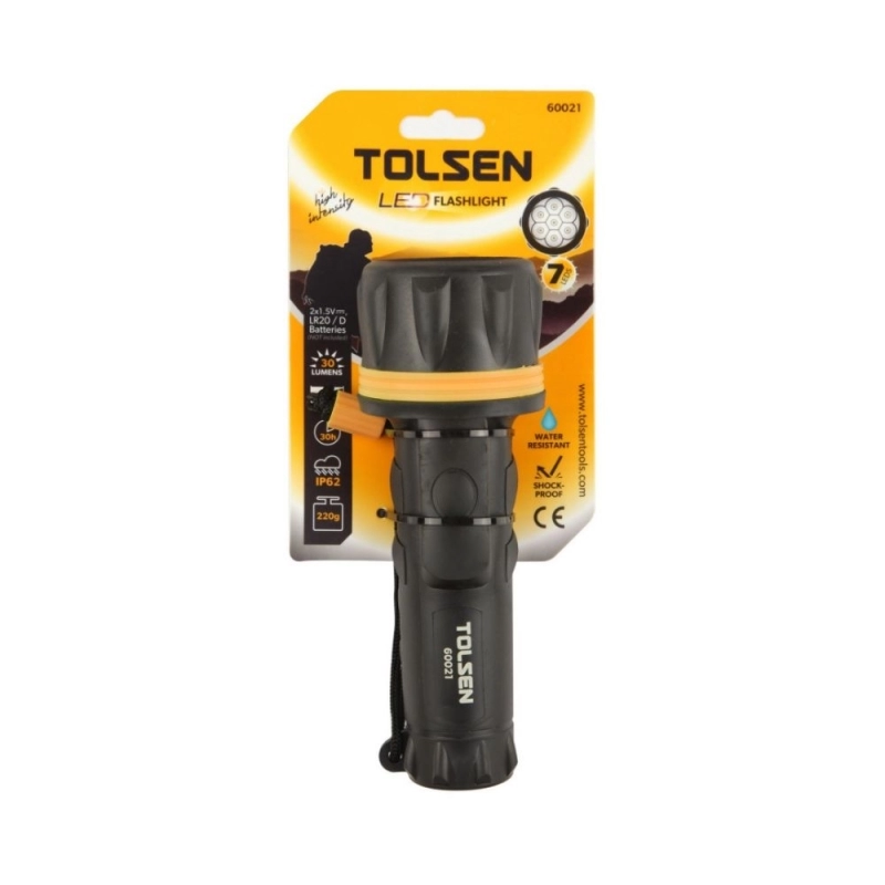 Linterna LED TOLSEN 30 Lm