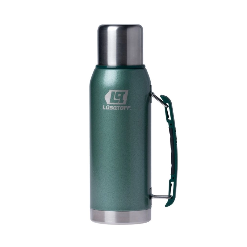 Termo LÜSQTOFF Verde 1Lts Manija y Pico Cebador