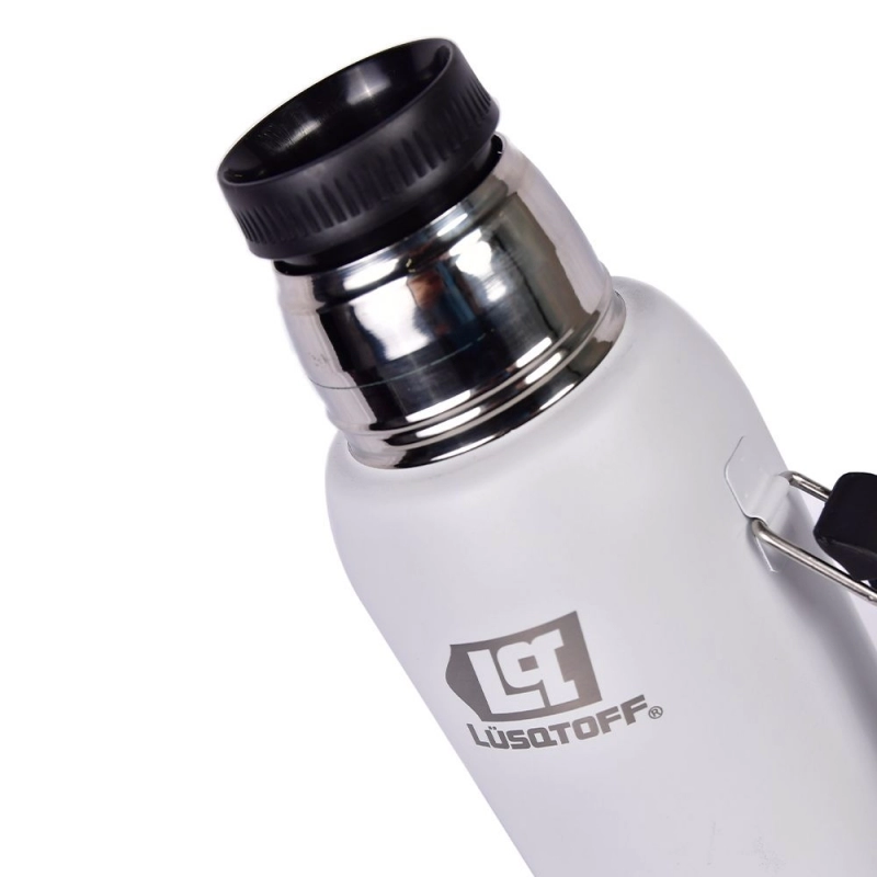 Termo LÜSQTOFF Blanco 1Lts Manija y Pico Cebador