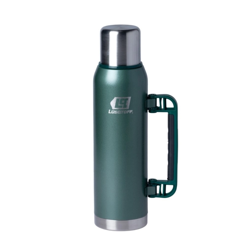 Termo LÜSQTOFF Verde 1.3Lts Manija y Pico Cebador