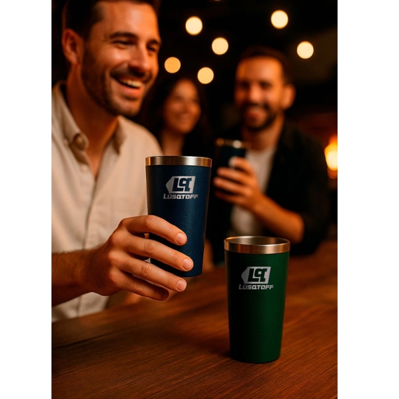 Vaso Termico LÜSQTOFF Azul 430Ml