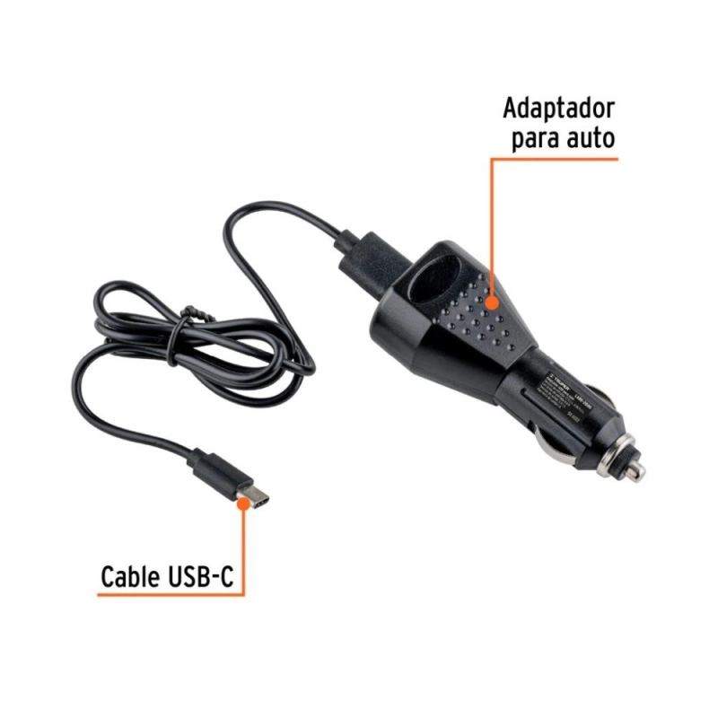 Linterna Reflectora LED TRUPER Recargable 2000Lm