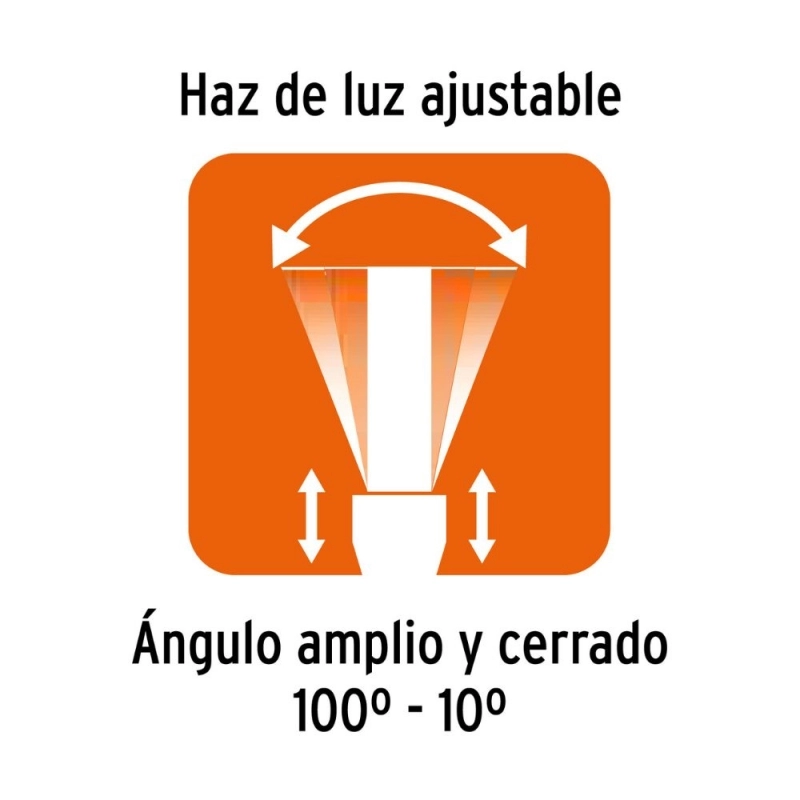 Linterna LED TRUPER Cuerpo Aluminio Recargable 310Lm