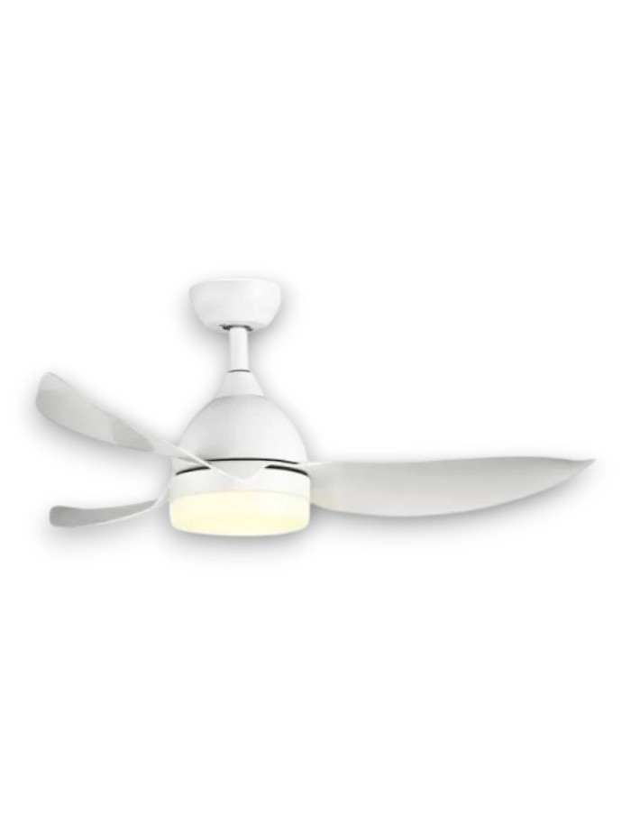 Ventilador p/techo LAFTDREN 3 aspas blanco c/luz 361A