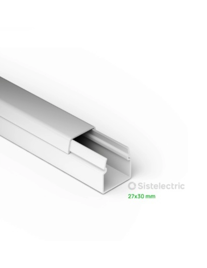 Cablecanal con adhesivo 27x30 2m GENROD