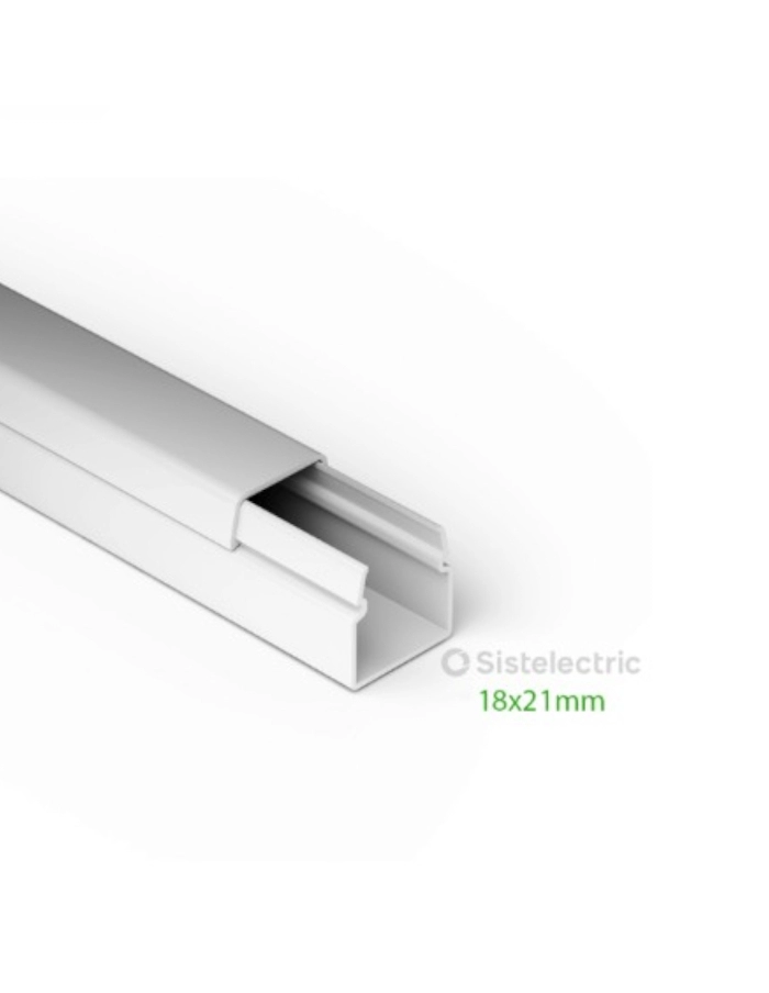 Cablecanal con adhesivo 18x21 2m GENROD