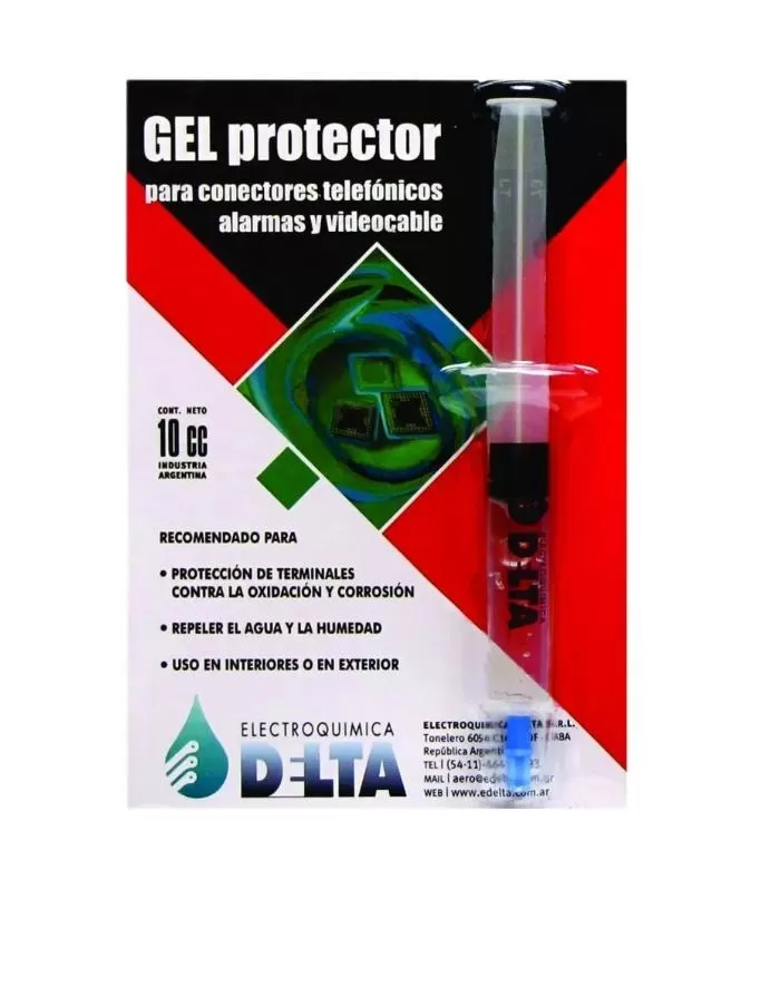 Gel Protector Conectores Delta jeringa 10cm³