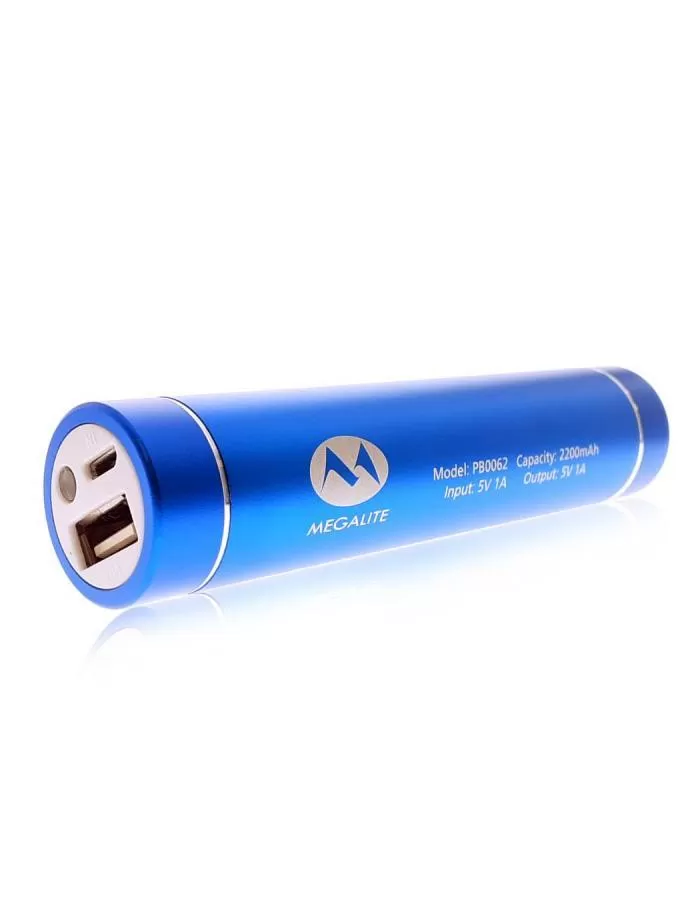 Cargador Portátil / Power Bank 2200mAh 5V 1A con linterna Megalite