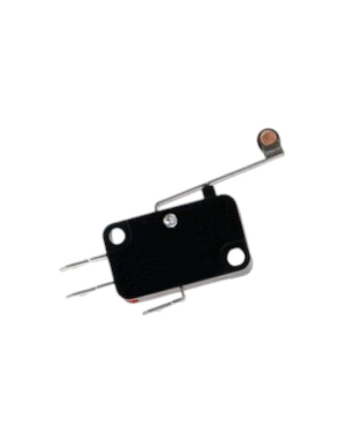 Micro switch vertical con boton con rodillo longitudinal Sanderson