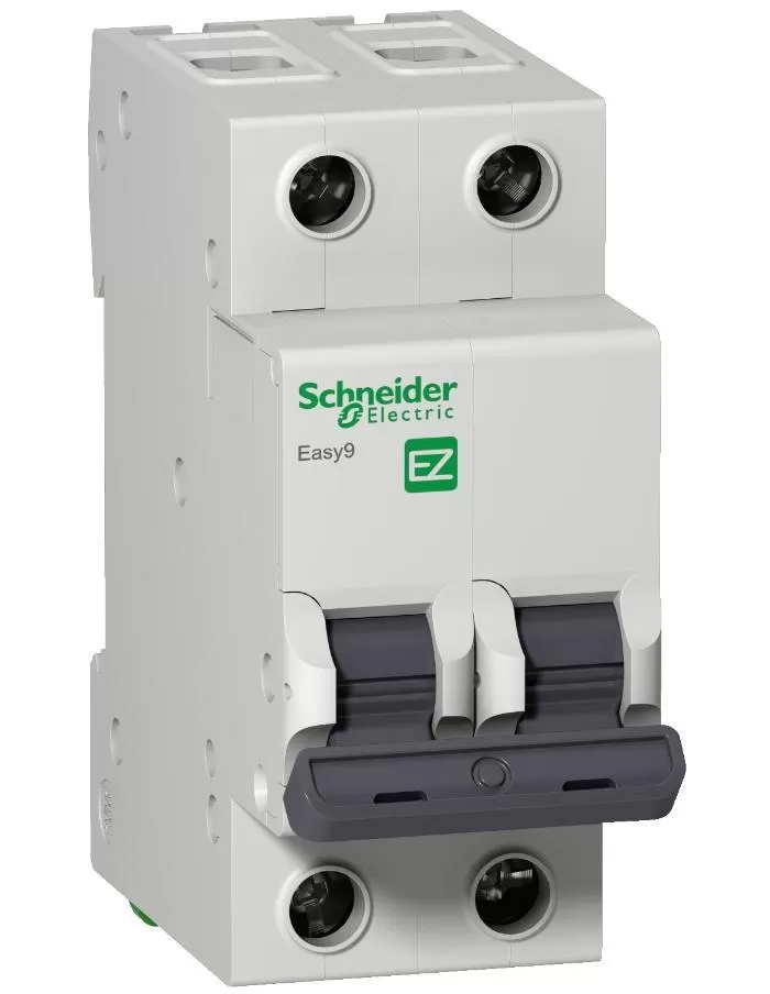 Llave Térmica 2x10A Curva C 4,5kA Schneider Easy9
