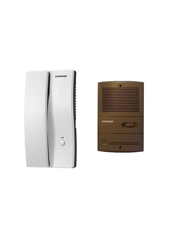 Kit Portero Commax 1 teléfono con apertura y frente de embutir