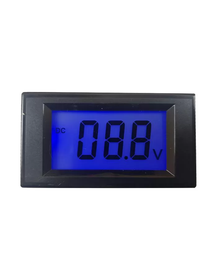 Voltímetro de panel rectangular Gralf GF-1999VDC