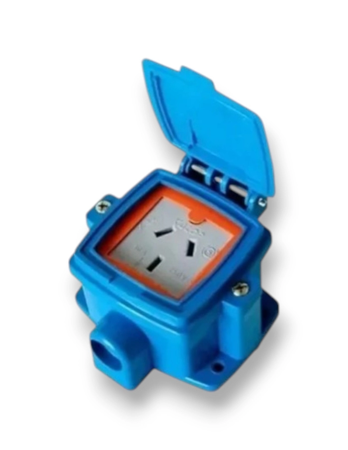 Toma multiple simple capsulada KALOP azul