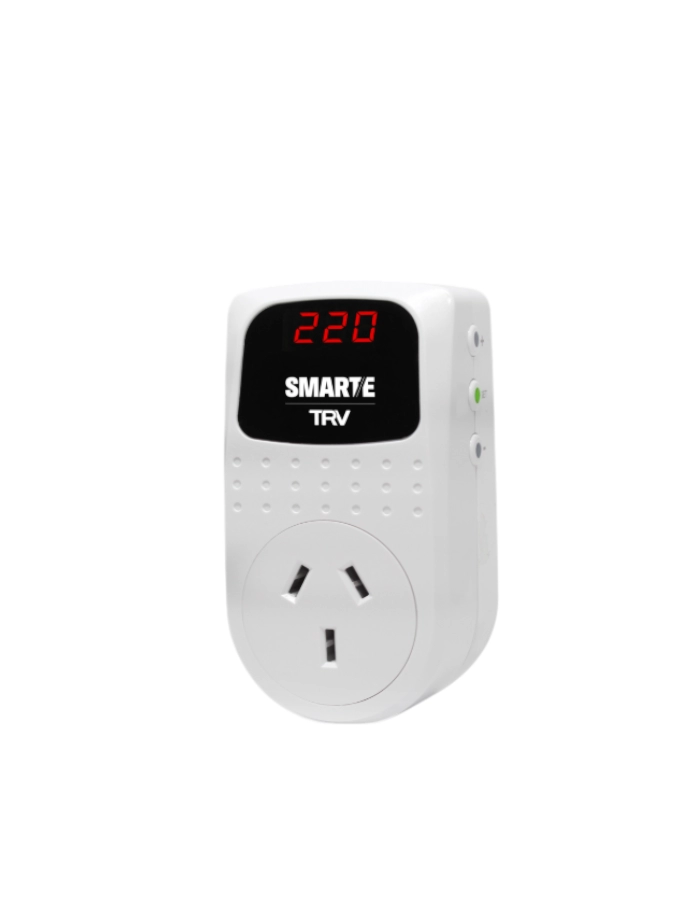 Protector tension 10A TRV Smart E con display configurable 2200W (TV/Audio/Video/Consola)