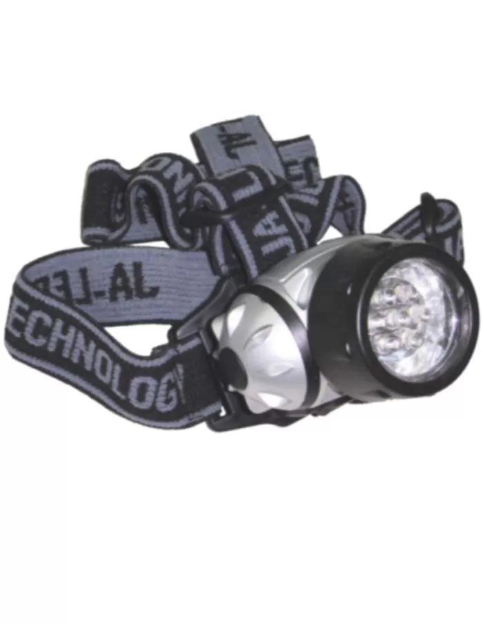 Linterna Vincha 7 LEDs Alta Luminosidad JA