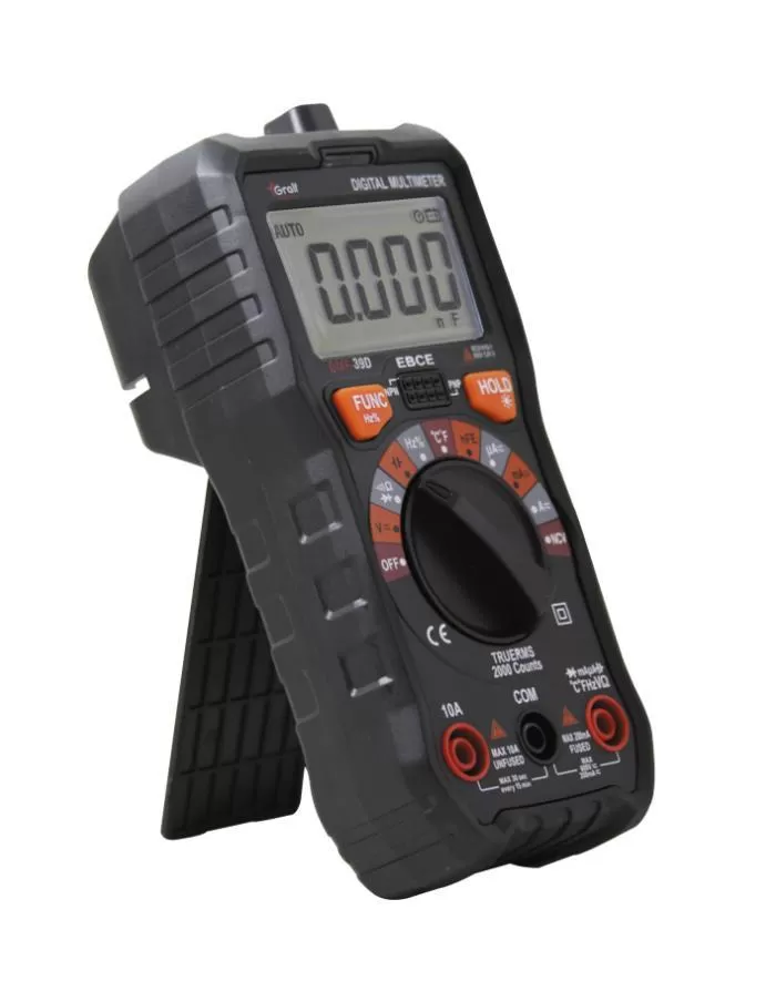 Tester Digital Compacto Autorrango Gralf GMF-39D