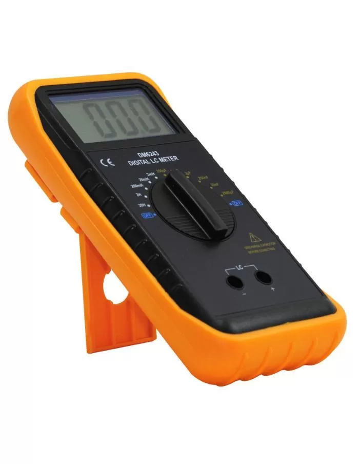 Capacímetro Inductómetro Digital Gralf DM6243