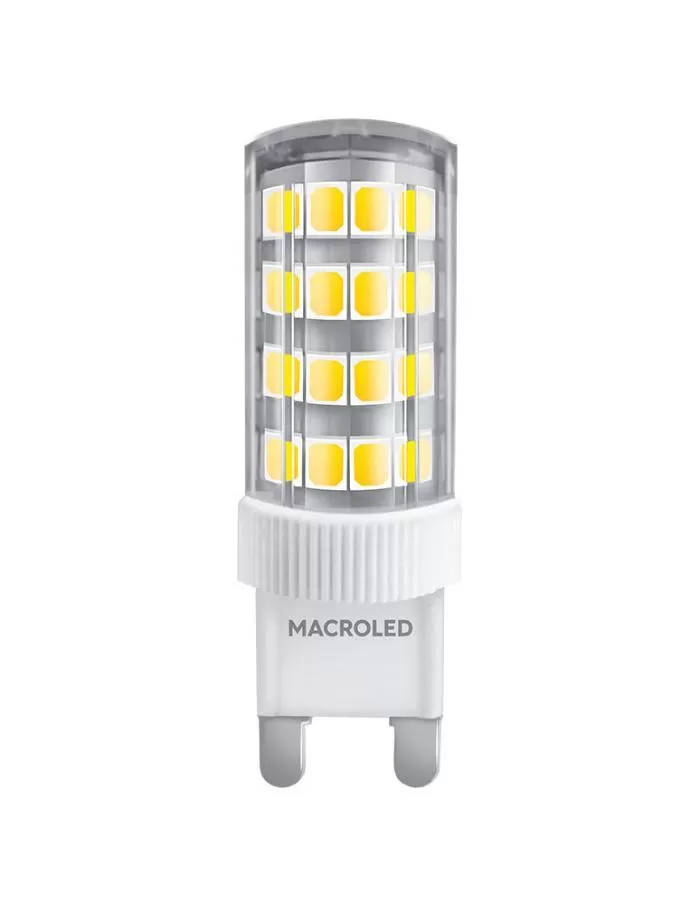 Lámpara LED Bi Pin 4,5W G9 220V Macroled blanco frío