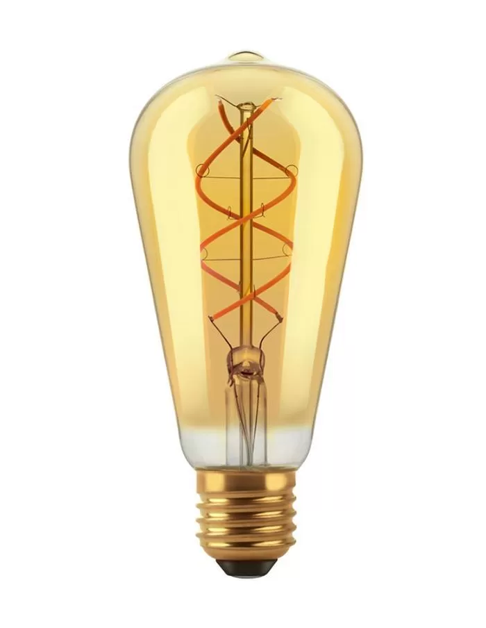 Bulbo filamento LED Golden ST19 Vintage 5W E27 Macroled