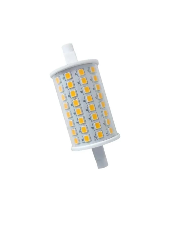 Lámpara LED 10W R7S 78mm Interelec blanco cálido 