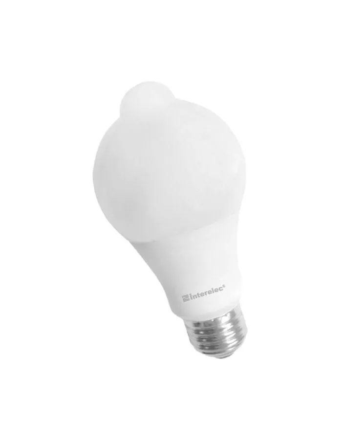 Bulbo LED con Sensor de Movimiento 10W E27 Interelec blanco frío