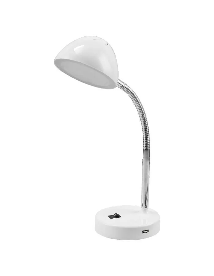 Lámpara de Escritorio LED 3,5W Sica blanca con USB