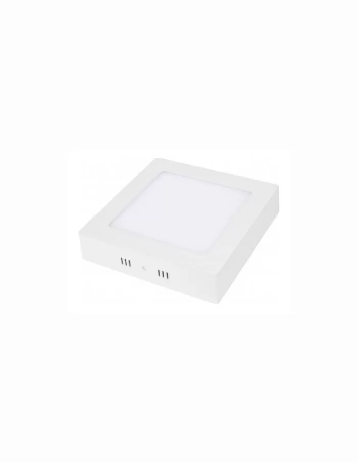 Panel LED 12W cuadrado superficial luz cálida SICA